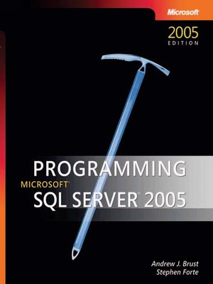 cover image of Programming Microsoft&#174; SQL Server&trade; 2005